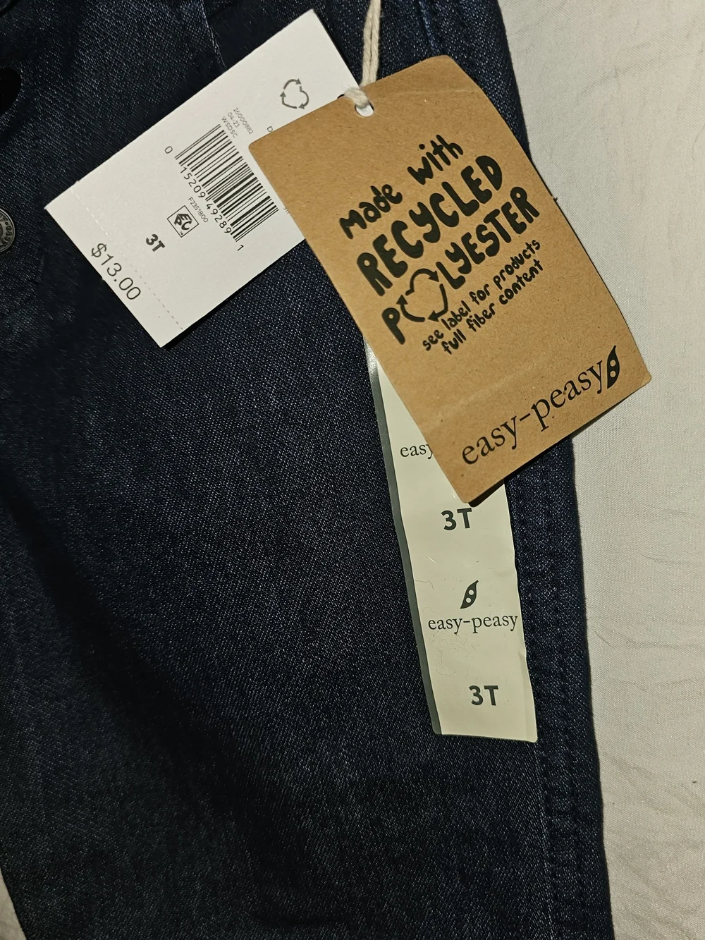 Kids Easy Peasy Jeans Size 3T